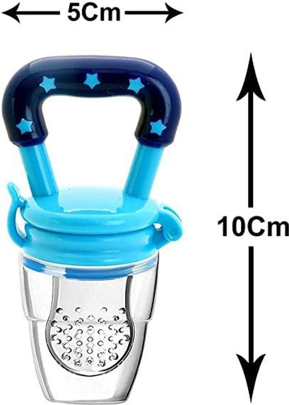 shrikavi Feeder for Babies New Born Silicone Fruit and Juice Kids Nipple BPA Free Feeder(Multicolor)