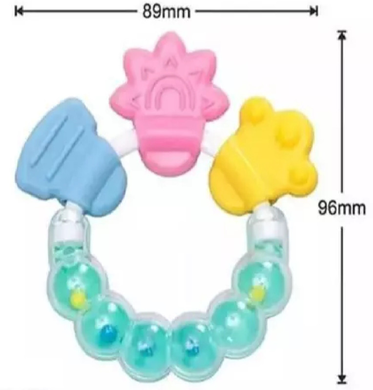 smilykid BlueSpnFeeder_BlueRingTeether Soother(Spoon Feeder And Fruits Feeder2)