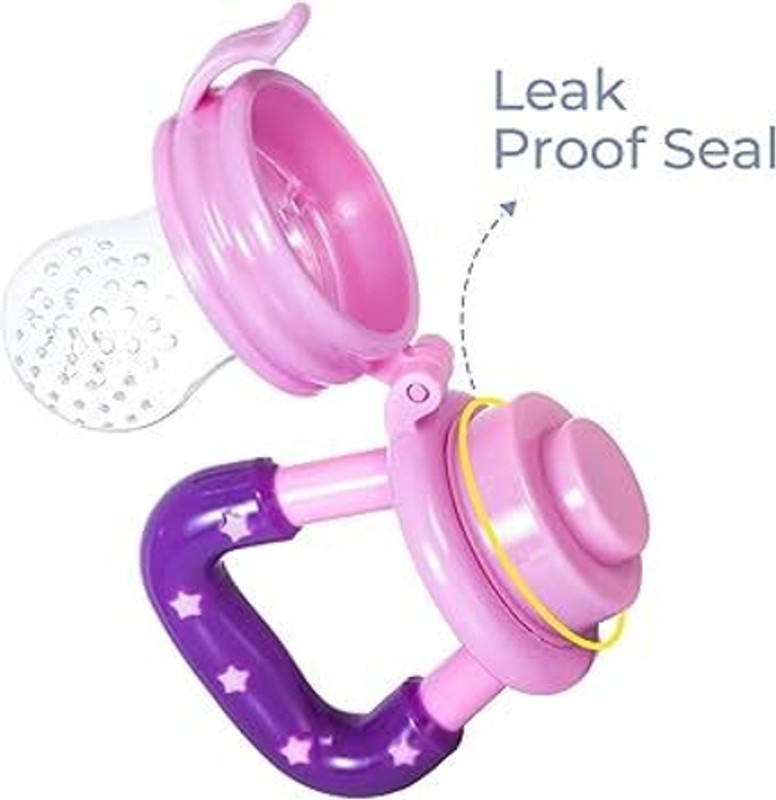 Devika Silicone Food/Pacifier/Feeder for Babies, Fruit Nibbler for 6 to 12 Months, Feeder(Multicolor)