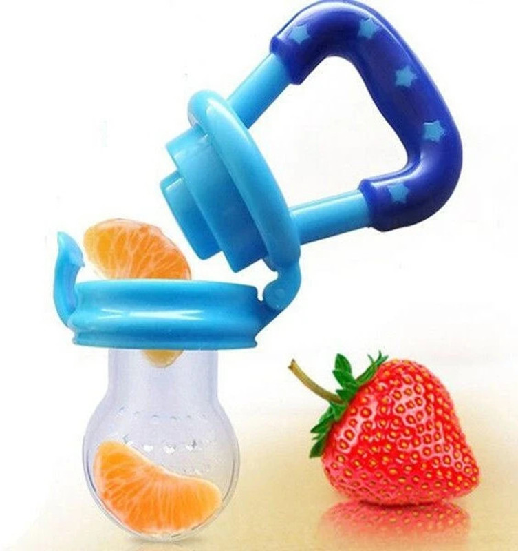 vsr Feeder Fresh Fruit Milk Nibbler Feeding Supplies Nipple Teat Pacifier Bottles Feeder(Multicolor)