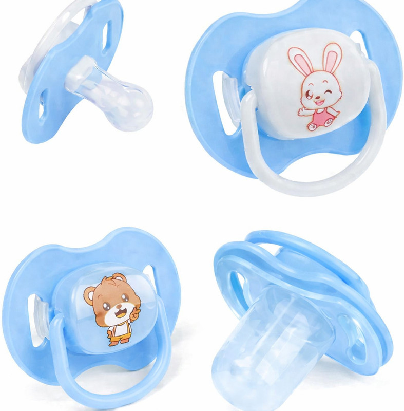 TinyVille Bby SOOTHER NIBBLERAND TEETEHR Soother(Blue)