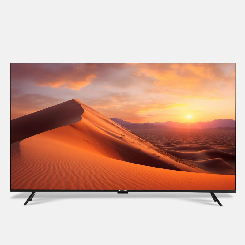 Sansui 109 cm (43 inch) QLED Ultra HD (4K) Smart Google TV with Dolby Vision, Dolby Atmos &30W Box Speaker(JSW43UG23Q)