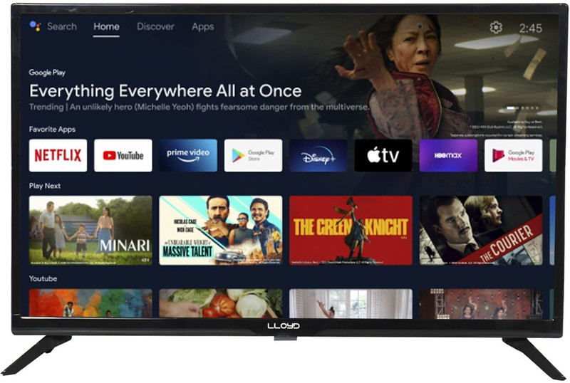 Lloyd 80 cm (32 inch) HD Ready LED Smart Linux TV with A+ Grade Panel(32HS410D)