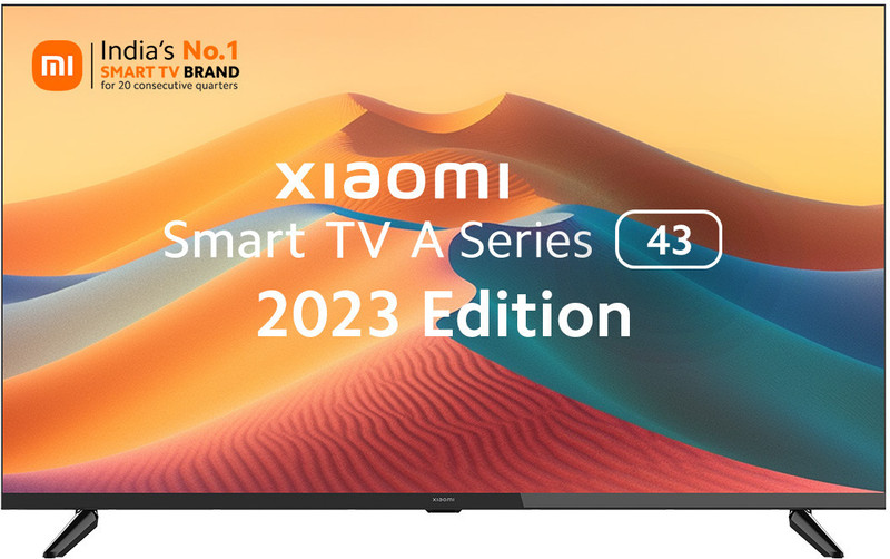 XIAOMI A series 108 cm (43 inch) Full HD LED Smart Google TV with FHD | Dolby Audio | DTS : HD | DTS Virtual : X | Vivid Picture Engine(L43M8-5AIN)