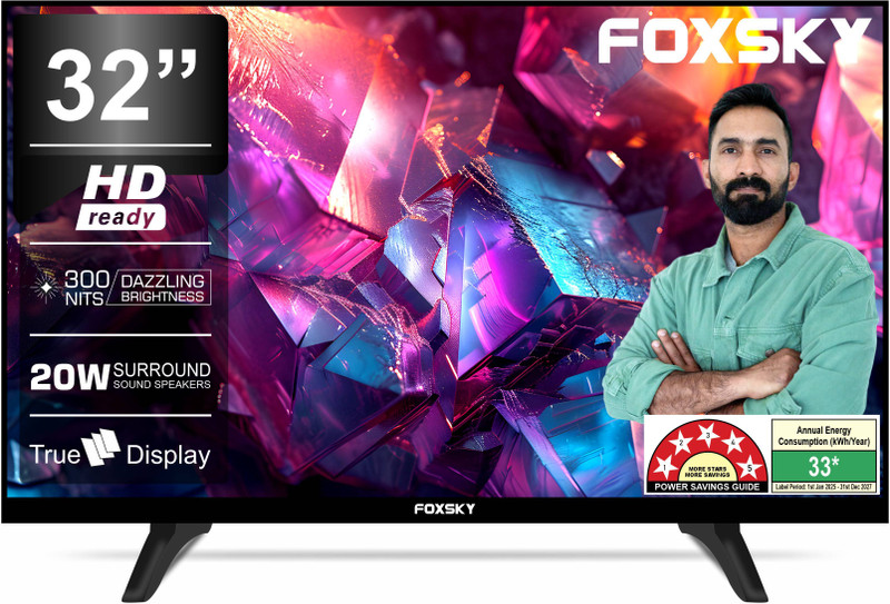 Foxsky 80 cm (32 inch) HD Ready LED TV(32FSN)