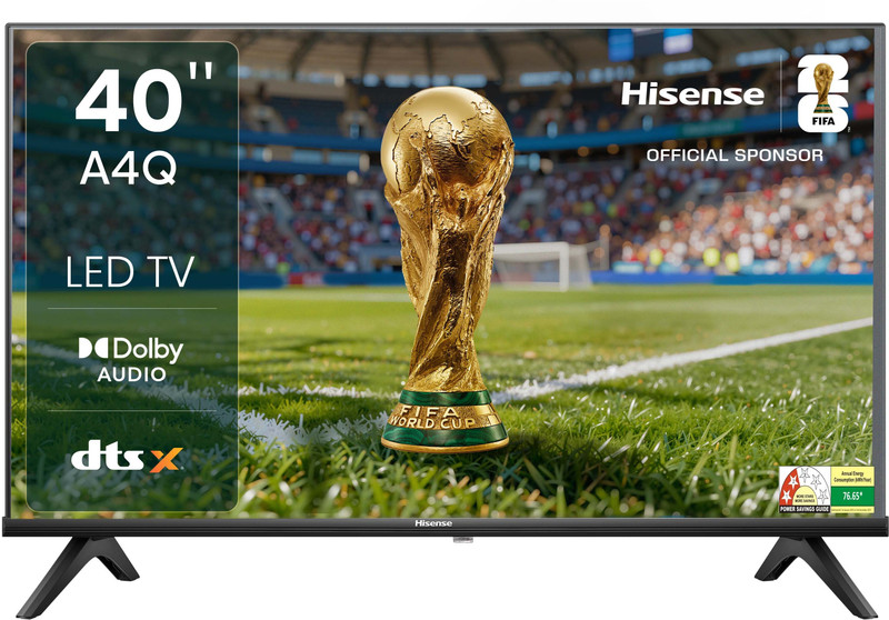 Hisense 40A4Q 100 cm (40 inch) Full HD LED Smart VIDAA TV with Dolby Audio| DTS X| Noise Reduction(40A4Q)