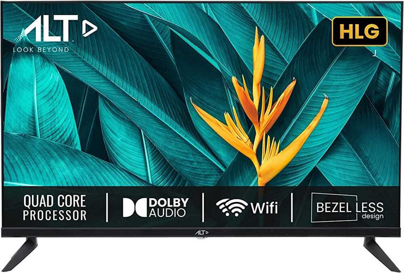 alt 80 cm (32 inch) Full HD 3D LED Smart Android TV 2022 Edition with AAC, DOLBY, AC-4.AMR-N8, AMR-WB (LED32SM1)
