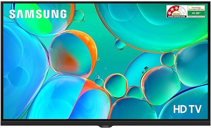 Samsung HD H4500 Smart TV (2025) 80 cm (32 inch) Full HD LED Smart Tizen TV with Samsung Knox Security | Voice Search Remote Control | HDR | Samsung TV Plus | Samsung Tizen OS(UA32H4550FUXXL)