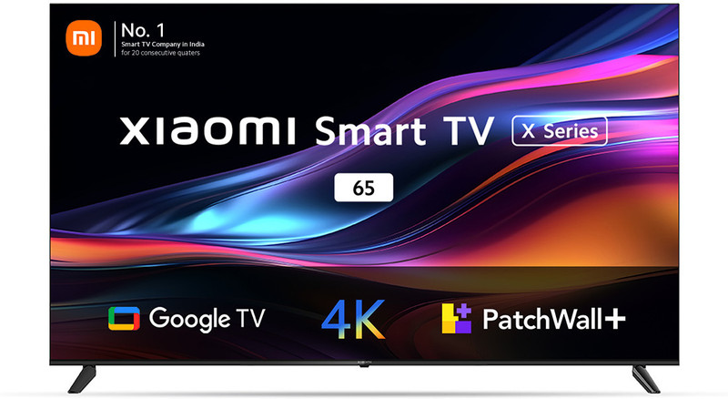 Mi X Series 163.9 cm (65 inch) Ultra HD (4K) LED Smart Google TV with 4K Dolby Vision | HDR 10 | Dolby Audio |,DTS X | DTS Virtual: X | Vivid Picture Engine