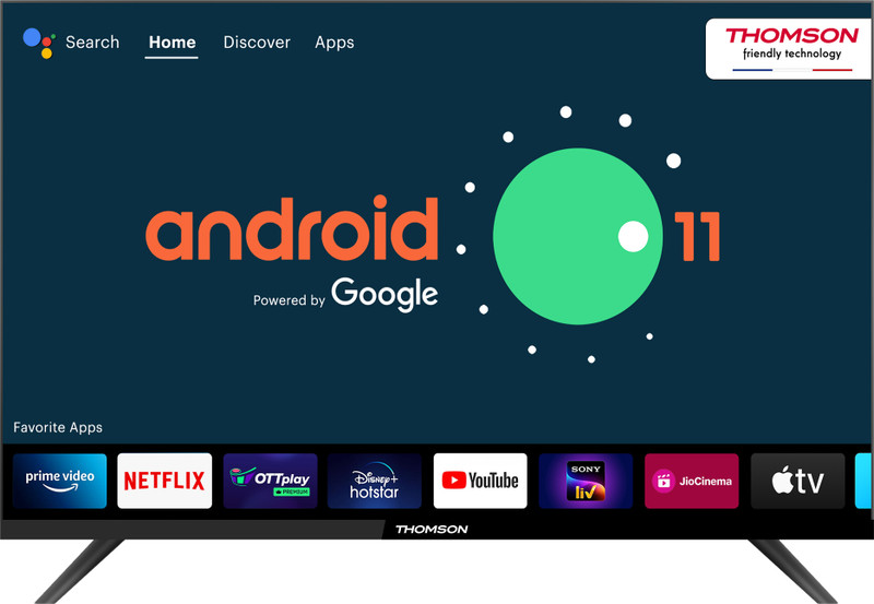 Thomson FA Series 108 cm (43 inch) Full HD LED Smart Android TV with Dolby Digital Plus & Android 11(43RT1055)