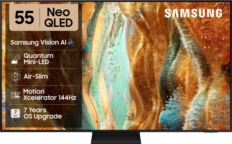 Samsung Mini-LED 138 cm (55 inch) Ultra HD (4K) Neo QLED Smart Tizen TV(QA55QN70FAULXL)