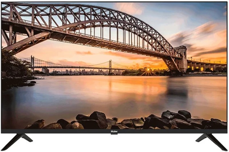 Haier Bezel Less Google 80 cm (32 inch) Full HD LED Smart Android TV with AI Smart Voice by Google Assistant  (LE32K7700GA)
