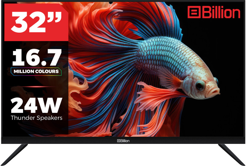 Billion 80 cm (32 inch) HD Ready LED TV(32HDNDBEE1B)