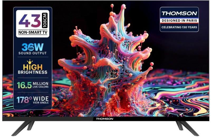 Thomson R9 Pro 108 cm (43 inch) QLED HD Ready TV 2026 Edition(43TH0099)