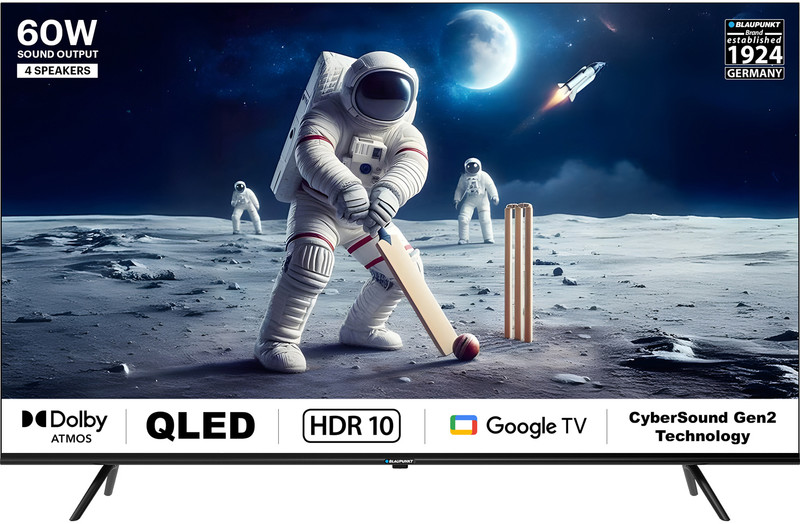 Thomson 164 cm (65 inch) QLED Ultra HD (4K) Smart Google TV with HDR 10 | Dolby Atmos | 40W Sound Output | DTS Trusurround | Google Assistant | Dual Band Wi-Fi(Q65H1100)