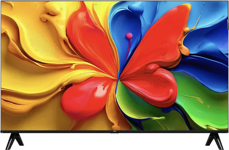 TCL S4K 2025 Edition 79.97 cm (32 inch) QLED HD Ready Smart Google TV with with 100% Color Volume Plus | 16W Dolby Audio | Google Assitant | Chromecast built-in | Slim Design(32S4K)