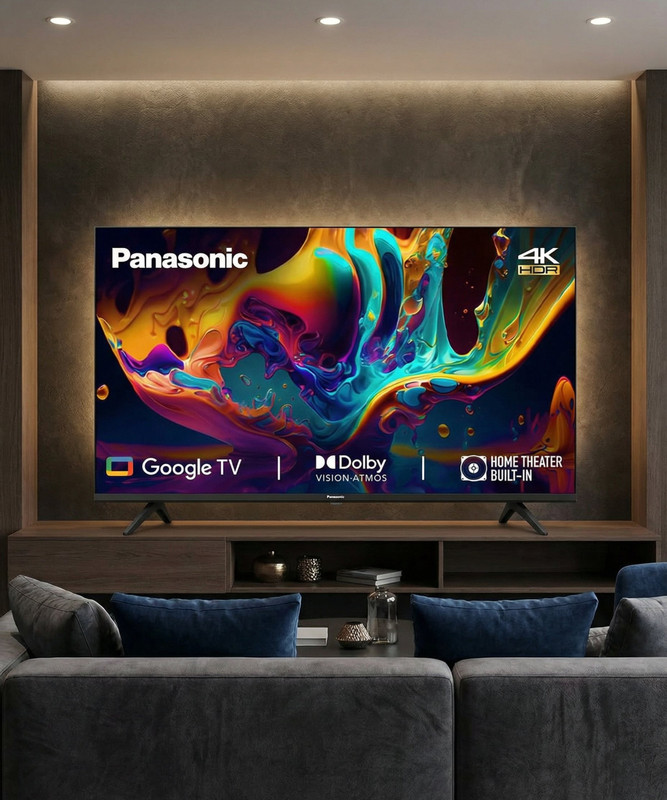 Panasonic PX 139 cm (55 inch) Ultra HD (4K) LED Smart Google TV with Sleek Design(TH-55PX735DX)