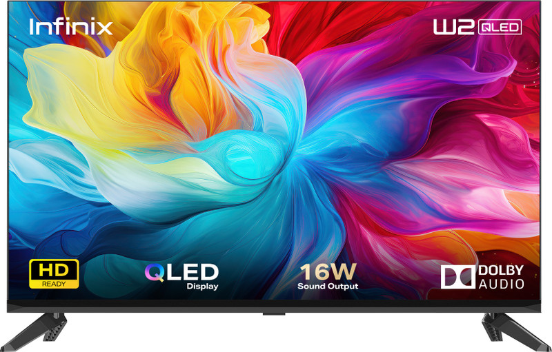 Infinix W-Series 80 cm (32 inch) QLED HD Ready Smart WebOS TV(32W2Q)
