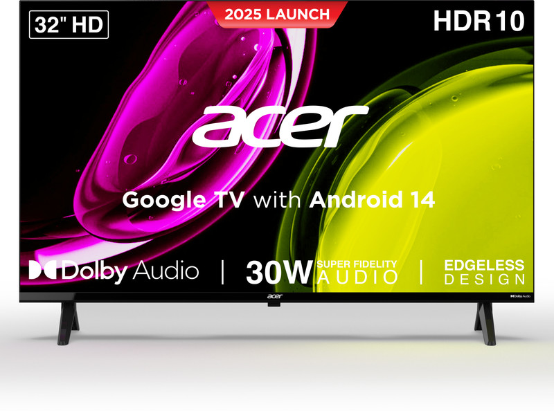 Acer Ultra I Series 80 cm (32 inch) HD Ready LED Smart Google TV(AR32HDJGU2841BD)