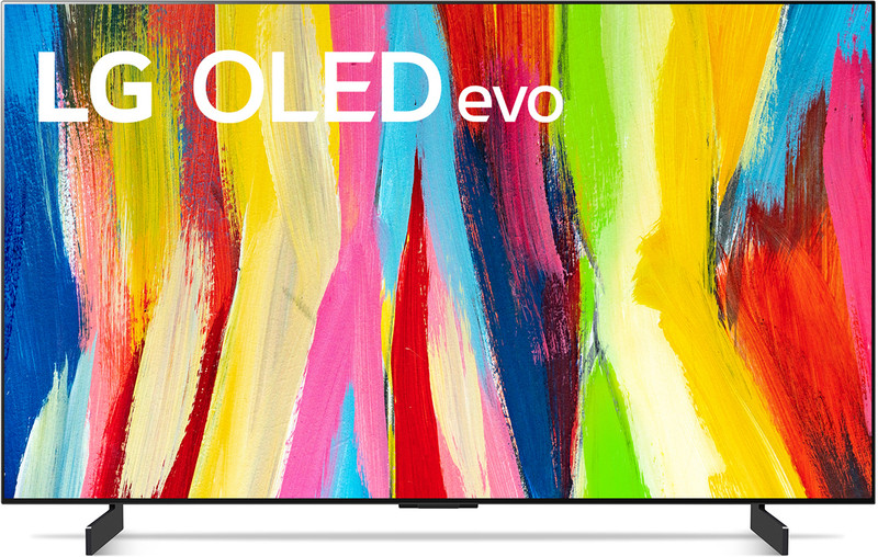 LG OLED C2 106 cm (42 inch) OLED Ultra HD (4K) Smart WebOS TV with Alpha9 AI Processor 4K Gen5, AI Picture Pro, Pixel Dimming, Dolby Vision IQ, Dolby Atmos, Eye Comfort Display, NVIDIA G-SYNC, VRR, AMD FreeSync, 120 Hz Refresh Rate, Game Optimizer, Magic