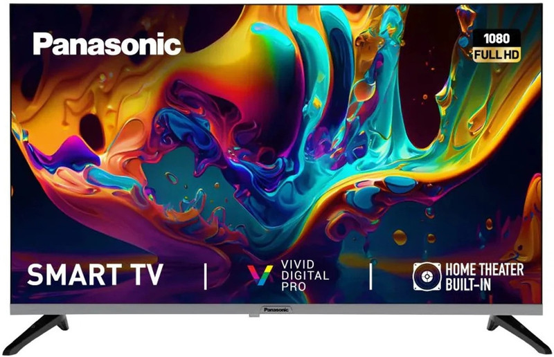 Panasonic 42.6 cm (32 inch) Full HD LED Smart Google TV 2025 Edition with ATV/DVB-S/S2 (future Ready), Bezel Less Design, Noise Reduction, Vivid Digital Pro(TH-32PS680DX)