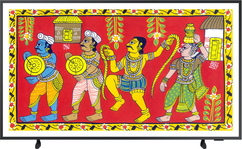 Samsung The Frame 125 cm (50 inch) QLED Ultra HD (4K) Smart Tizen TV with Matte Display(QA50LS03BKLXL)