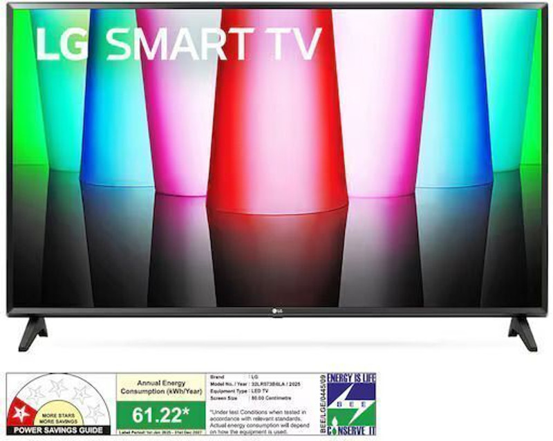 LG HDR 80 cm (32 inch) Full HD LED Smart WebOS TV with α5 Gen6 AI Processor With Active HDR & AI Sound(32LR573B6LA)