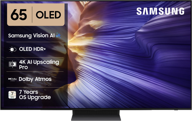 Samsung 163 cm (65 inch) OLED Ultra HD (4K) Smart Tizen TV(QA65S90FAELXL)