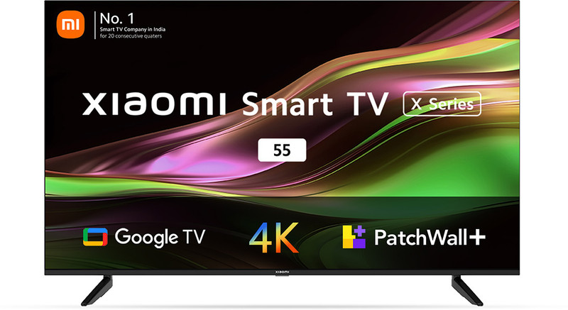 XIAOMI X Series 138 cm (55 inch) Ultra HD (4K) LED Smart Google TV with 4K Dolby Vision | HDR 10 | Dolby Audio |,DTS X | DTS Virtual: X | Vivid Picture Engine(L55M8-A2IN)