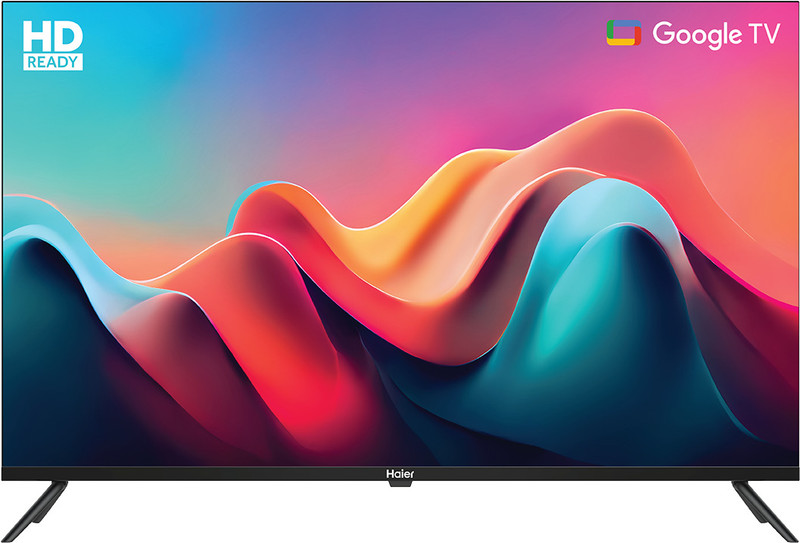 Haier 80 cm (32 inch) HD Ready LED Smart Google TV with features Gogle Assistant, streaming services, built-in Chromecst, Gogle Play Store, HDR support, multiple ports, and Wi-Fi/Bluetooth connectivity(LE32K800GT)
