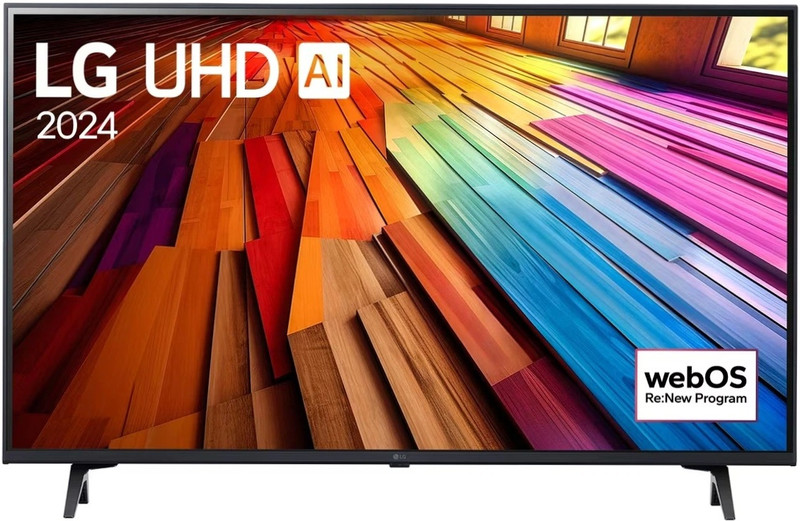 LG 108 cm (43 inch) Ultra HD (4K) LED Smart WebOS TV(43UT80406LA)
