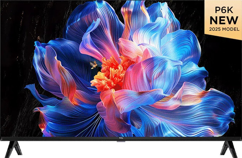 TCL 139 cm (55 inch) Ultra HD (4K) LED Smart Google TV with HDR 10, Google Assistant | Dolby Audio| 2025 Launch(55P6K)