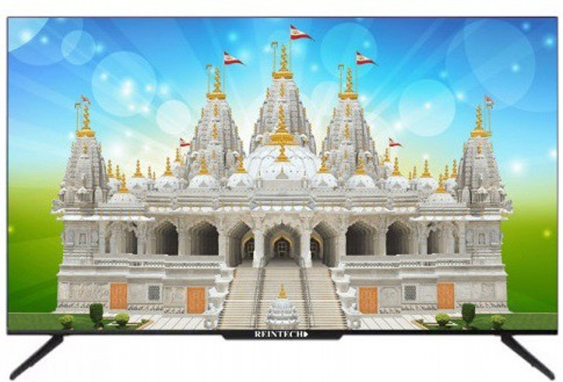 Reintech Frameless 109 cm (43 inch) Ultra HD (4K) LED Smart Android TV(RT43F18)
