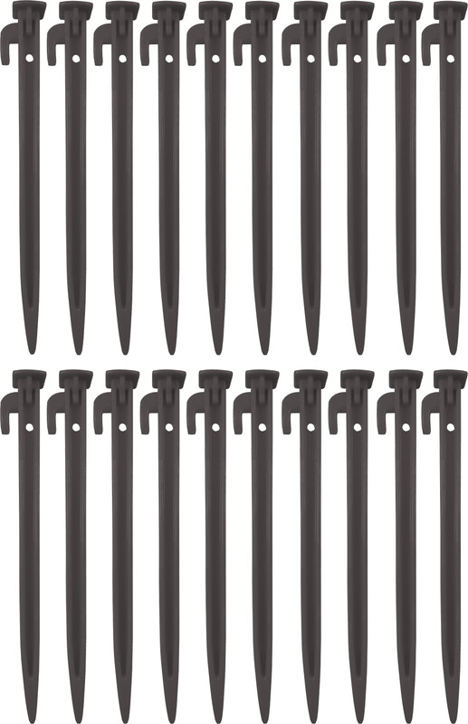 FITFIX Set of 10 Tent Pegs(Plastic)