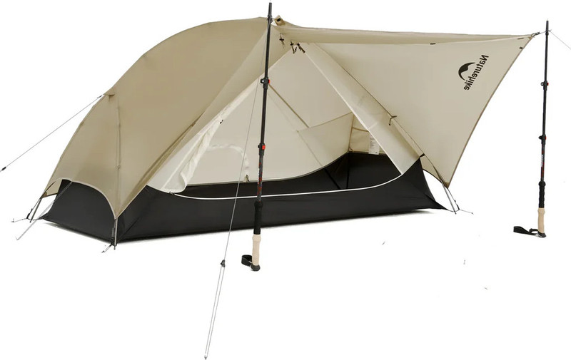 Nature hike Mongar UL 1-Person Ultralight Backpacking Tent Tent - For 1-Person(Brown)