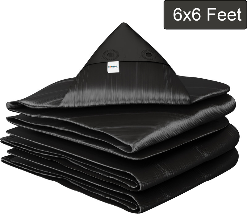 Heart Home Pack of 2 Waterproof 120 GSM Premium Tarpaulin Tent Tirpal | 15x18 Feet | Green Tent - For this versatile tarpaulin offers reliable defence against rain,snow and UV rays.(Green)