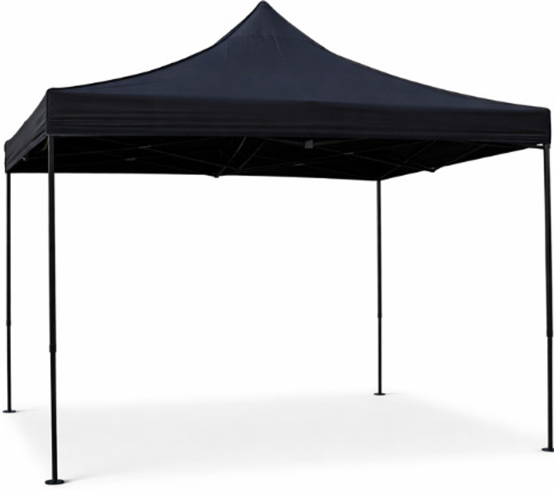 house of common Foldable Outdoor Canopy Tent 10x10 ft – Portable Event & Garden Shelter Tent - For Shop, Restaurant, Cafetaria, Useful for Outdoors(Black)