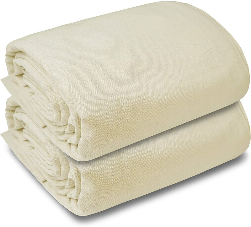 DIAMOND AMERICA Heavy Duty Canvas Tent - For Tarps (Size 6 ft x 9 ft) Waterpr(White)