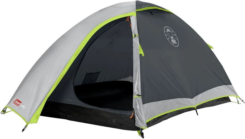 COLEMAN Darwin 3 Person Tent Tent - For 3 Person, Travel, Camping, Trekking(Grey)