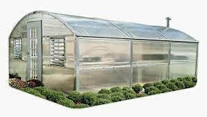 DIAMOND AMERICA Plastic Transparent Sheet for Green House 18 FT x 40 FT Tent - For 300 GSM Multilayer Poly Plastic UV Treated Dust-Proof Waterproof Sheet(Transparent)