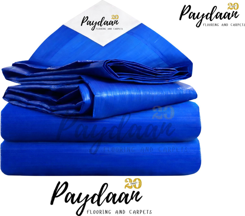 Paydaan Tarapaulin 10*8 90gsm Tent - For Waterproof Multipurpose Plastic Tarpaulin Sheet for Tent,(Blue)