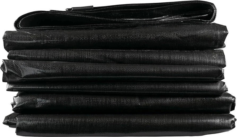 TENTHOUSE TARPAULINE SHEET WATERPROOF COVER Tent - For PROTECT FROM UV RESISTANT,RAIN, 15 FEET X 18 FEET(Black)