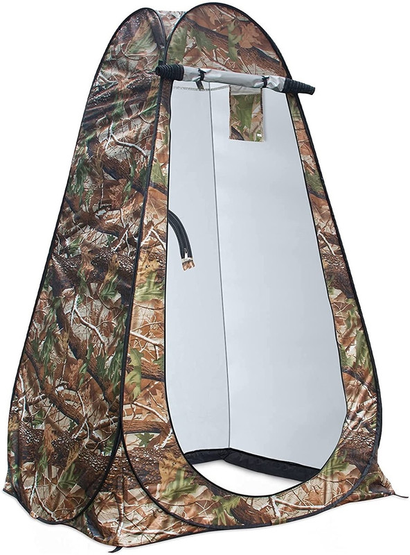 Inditradition Full Privacy Portable Cloth Changing Tent for Camping Picnic Outdoor Shoot 190cm Tent - For (Camouflage)(Green)