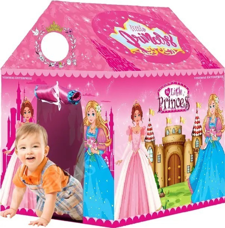 LIPSA PRINCESS TENT HOUSE Tent - For All(Multicolor)