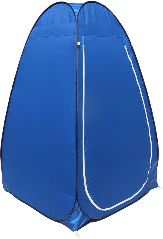 Healthysleeping Foldable Portable Pop up Cloth Changing Tent or Toilet (Blue) Tent - For Camping Hiking and Picnic(Blue)