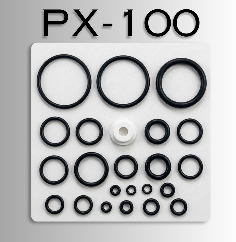 RUBEEXON INDIA Oring Kit Compatible with Precihole PX100 Airgun, 23 Piece Set Bottle Thread & Gasket Sealant(25 g)