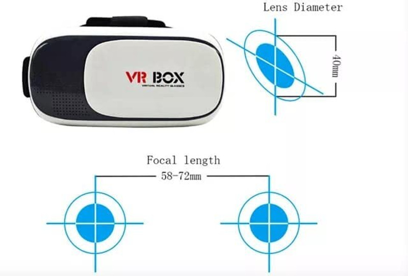 Hemant Virtual Reality Headset| 3D Glasses WITH ULTRA PODS WITH ULT 5.5 GHz FM2+ 10 Core Processor Designed for Mobile(White, Black)