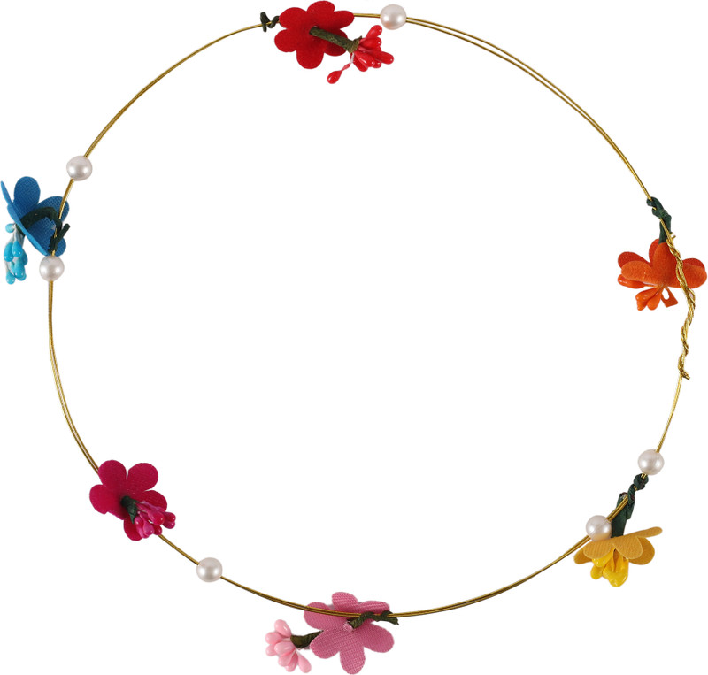 Urban Magic Tiara(White, Purple, Pack of 1)