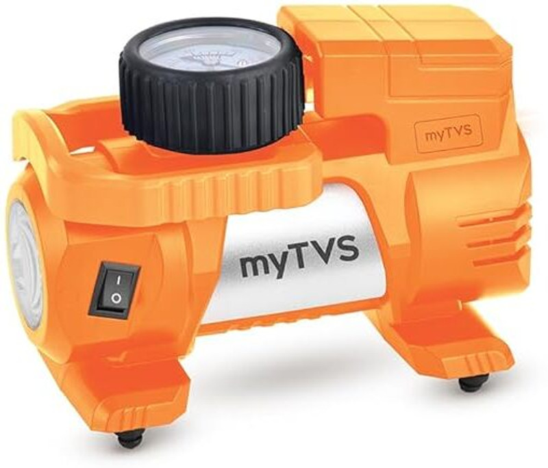 Revyo MyTVS TI-9 Analog Heavy Tyre Inflator 150 psi Tyre Air Pump for Car & Bike