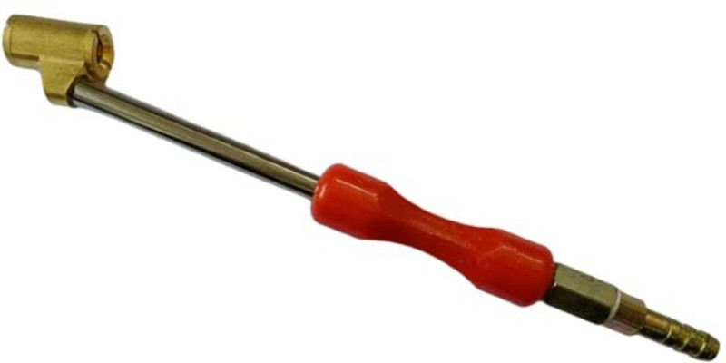 B K Jagan and Co Stick Tire Pressure Gauge Tyre Pressure Gauge Twin Hold On Tire Air Chuck Inflator(150 PSI)